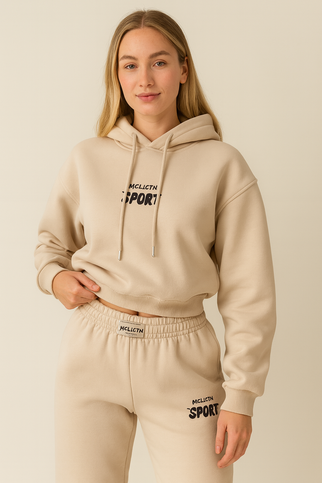 Elora Lounge-Set | Luxuriöser Damen-Trainingsanzug mit Kapuze