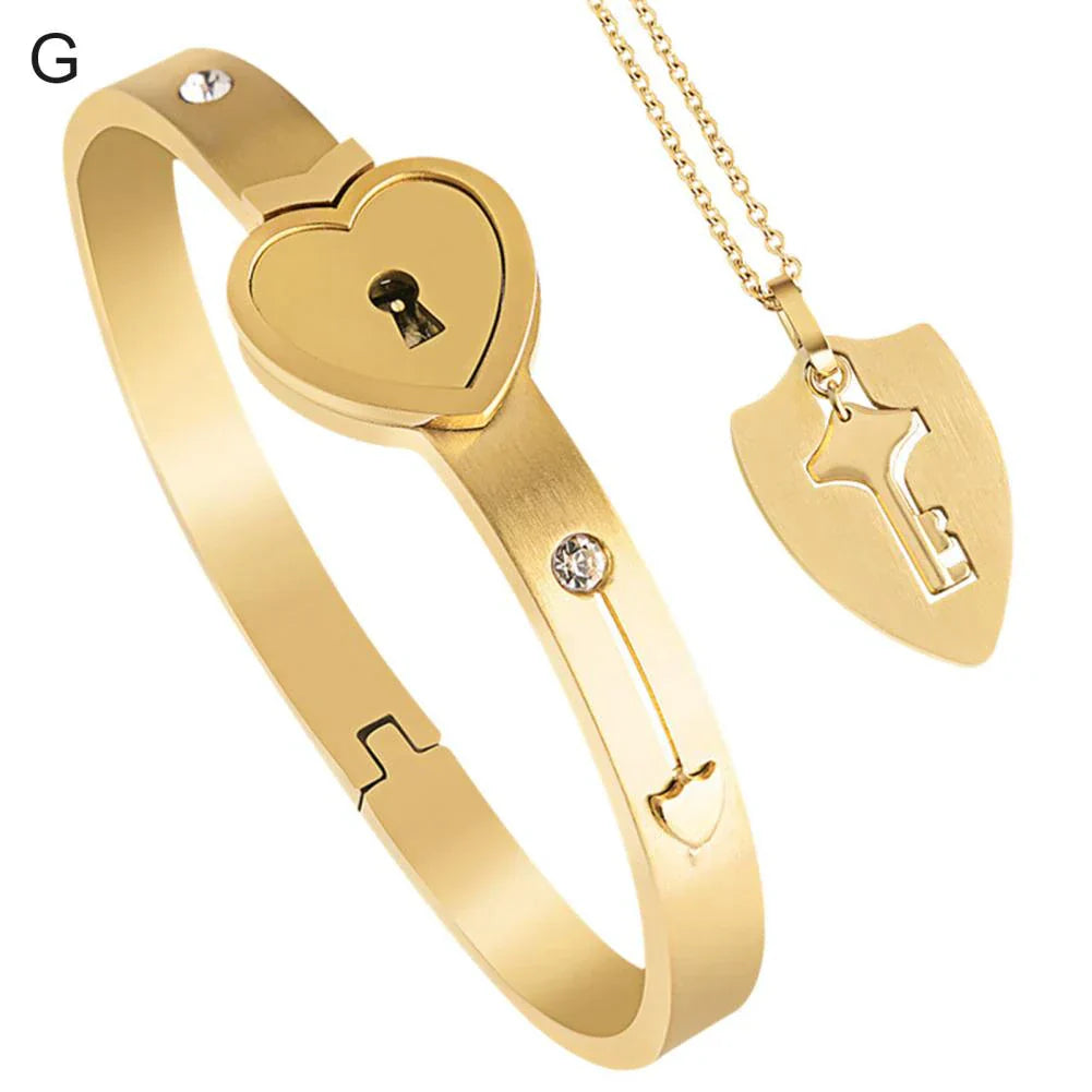 Lovekey™ - Key heart bracelet and necklace