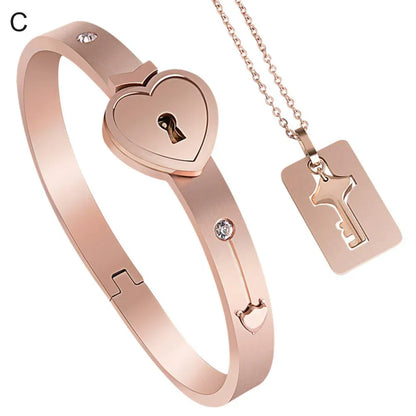 Lovekey™ - Key heart bracelet and necklace