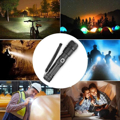 Military Flashlight | Rechargeable | 5 light modes 