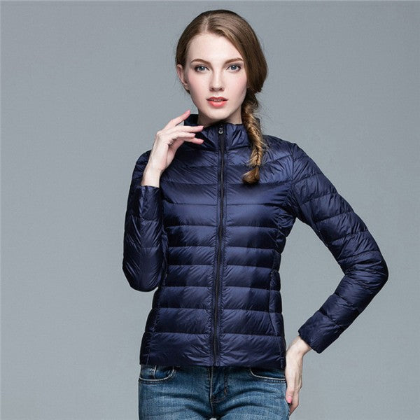 City Elegance Lightweight Down Jacket