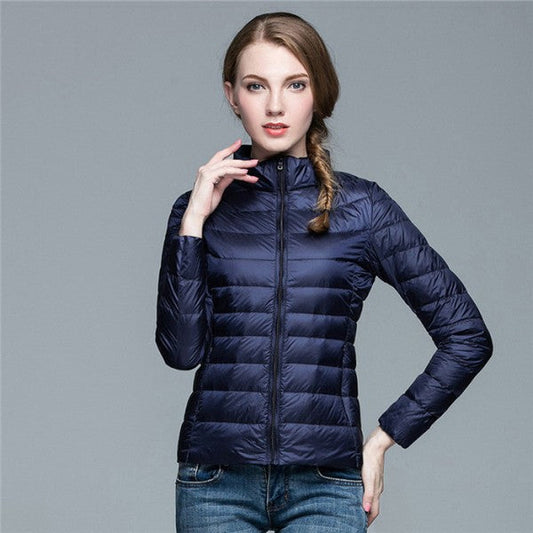 City Elegance Lightweight Down Jacket