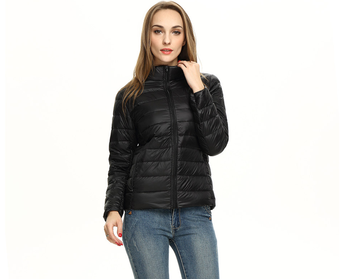 City Elegance Lightweight Down Jacket