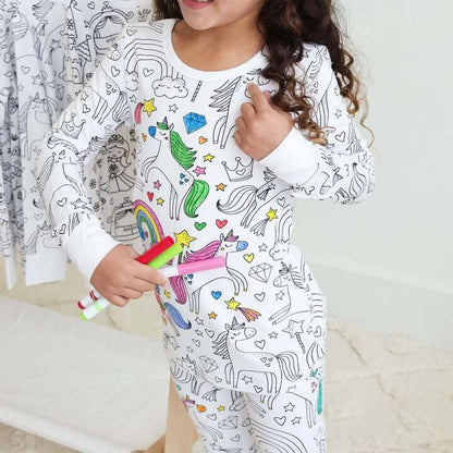 LittleOnes™ | Inkleurbare Kinder Pyjama