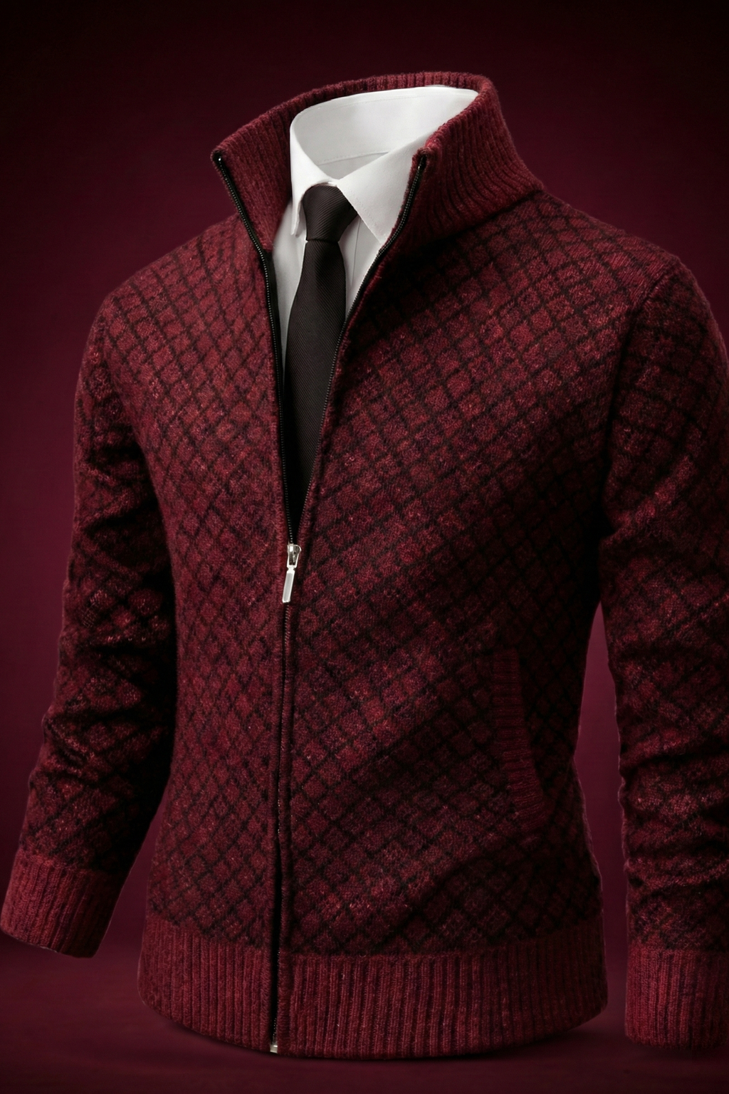 Oliver | Luxuriöser Freizeit-Cardigan