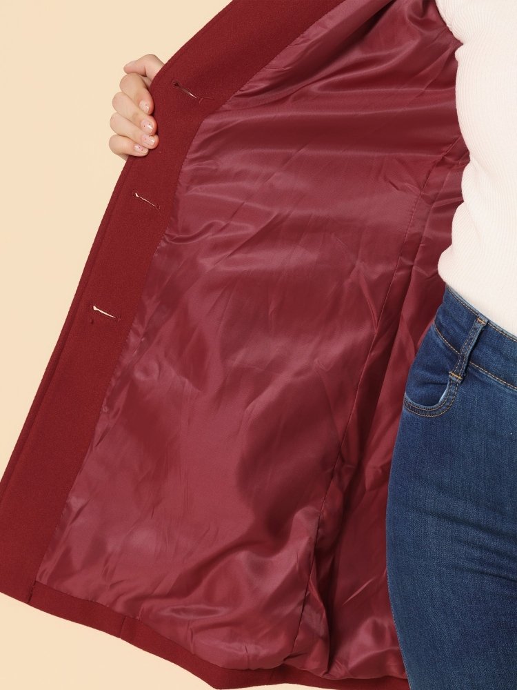 Emma – Klassieke jas met knoopsluiting