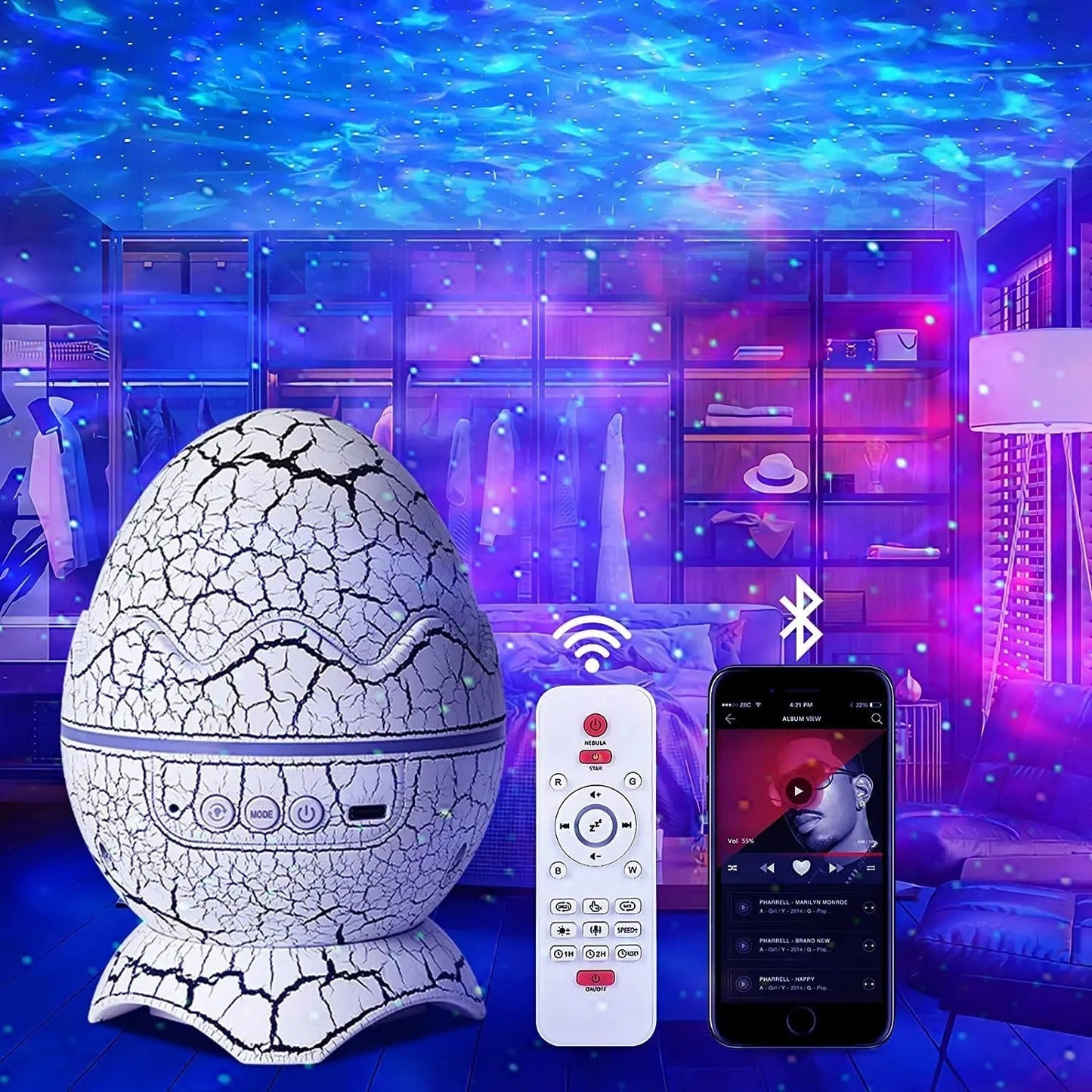 MAGIC EGG™ – GALAXY-PROJEKTOR 