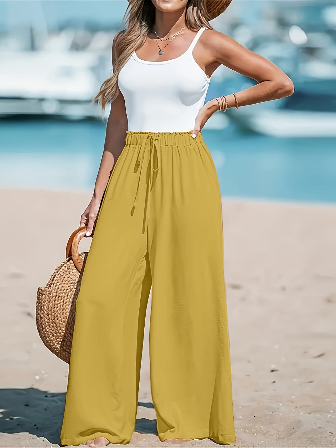 AVÉA™ | Elegante Wide-Leg Broek