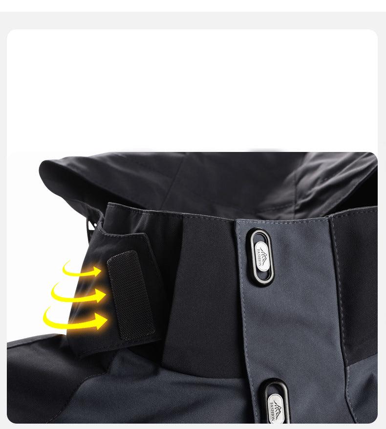 3-in-1 Outdoor-Schutzjacke | Wind- und wasserabweisend 