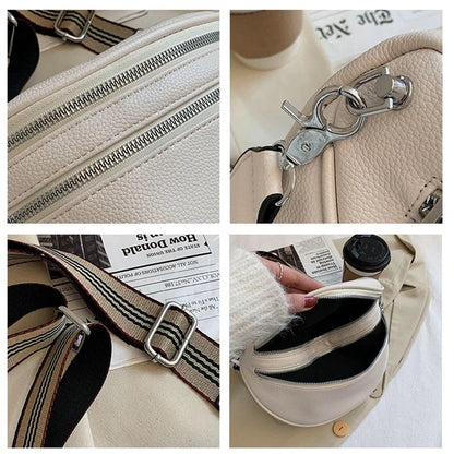 Athena™ | Crossbody bag with double zipper