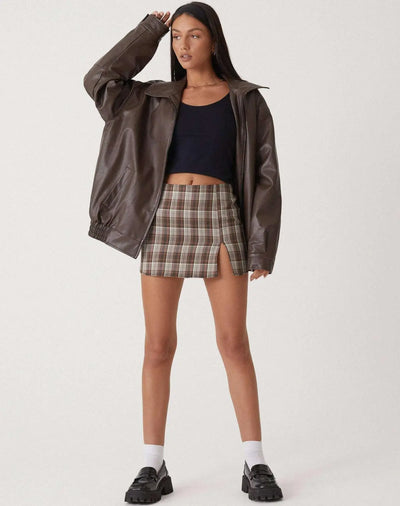 Beau - Oversized Leren jas