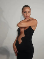 Nina™ – Maxikleid mit tiefem V-Ausschnitt