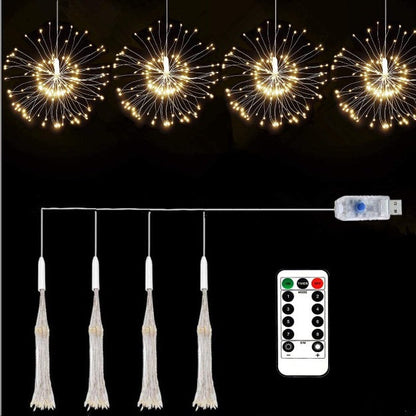 Enchanting Outdoor Fireworks LED Lighting