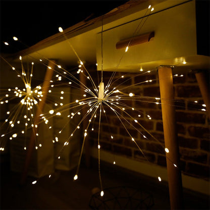 Bezaubernde LED-Feuerwerksbeleuchtung für den Außenbereich