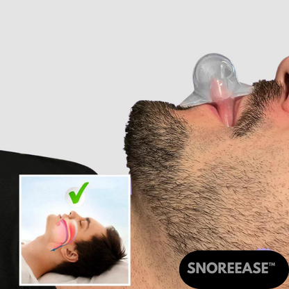 SnoreEase™ Schnarchlösung | Atmen Sie leichter und schnarchen Sie weniger