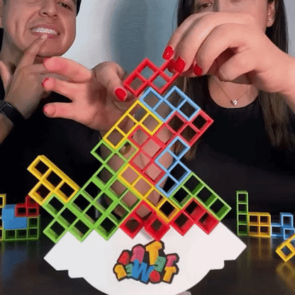 TetraTower™️| Family Evening Pile of Play Fun 