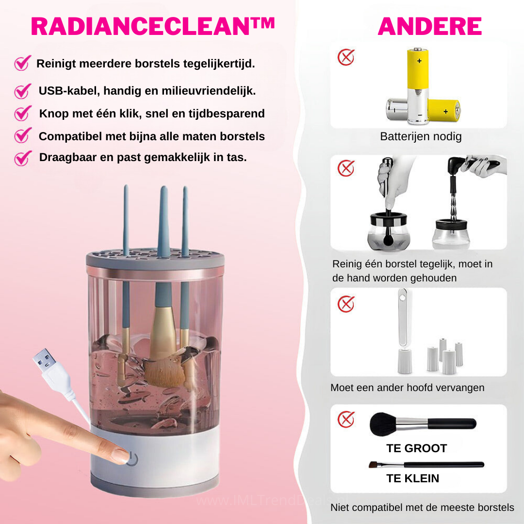 RadianceClean™ | Make-up-Pinselreiniger